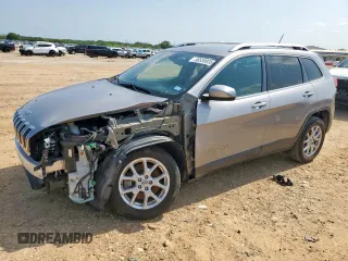 2018 Jeep Cherokee Latitude with VIN 1C4PJLCB3JD538843, listed as a Copart auction lot 58538935 with 88,630 mi miles and Salvage title. Bid and sale history available at DreamBid. Image 1.