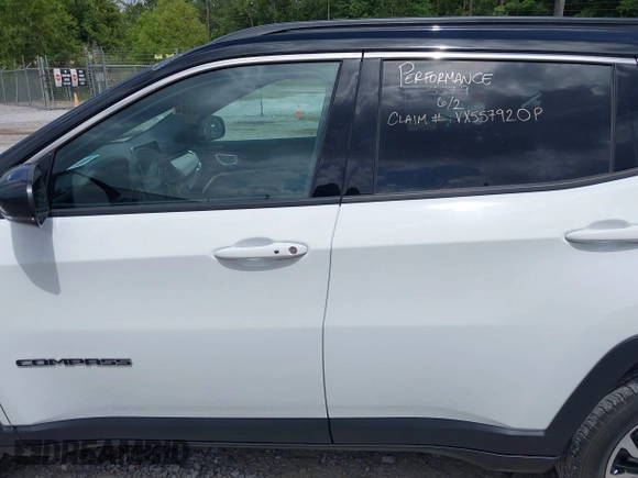 2023 Jeep Compass (RED) Edition with VIN 3C4NJDCN3PT565647, listed as a IAAI auction lot 42461874 with 42,830 mi miles and . Bid and sale history available at DreamBid. Image 14.