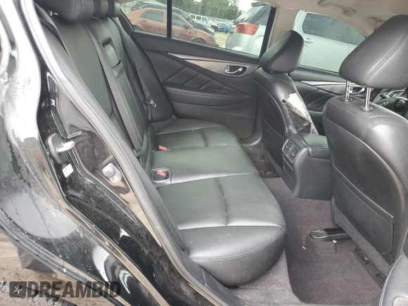 2014 Infiniti Q50 Premium with VIN JN1BV7AP6EM680844, listed as a Copart auction lot 60309715 with 182,173 mi miles and Salvage title. Bid and sale history available at DreamBid. Image 10.