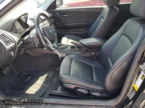 2012 BMW 1 Series 128i with VIN WBAUP7C56CVP23806, listed as a Copart auction lot 62339235 with 105,776 mi miles and Salvage title. Bid and sale history available at DreamBid. Image 7.