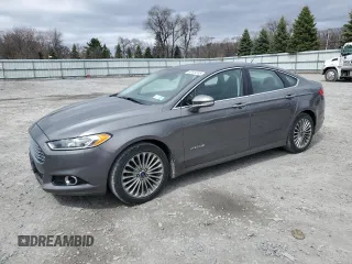2014 Ford Fusion Titanium Hybrid with VIN 3FA6P0RU5ER145513, listed as a Copart auction lot 52441245 with 183,410 mi miles and Salvage Title. Bid and sale history available at carsss.com. Image 1.