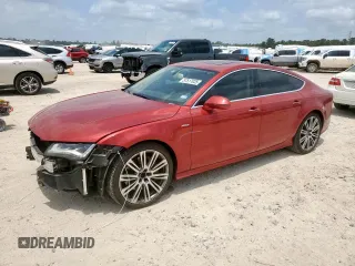 2013 Audi A7 Prestige with VIN WAU2GAFC3DN136396, listed as a Copart auction lot 57517035 with 121,427 mi miles and Salvage title. Bid and sale history available at DreamBid. Image 1.