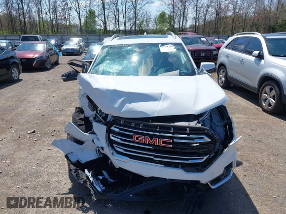 2023 GMC Terrain SLT with VIN 3GKALVEG6PL218217, listed as a IAAI auction lot 41917652 with 2,462 mi miles and . Bid and sale history available at carsss.com. Image 11.