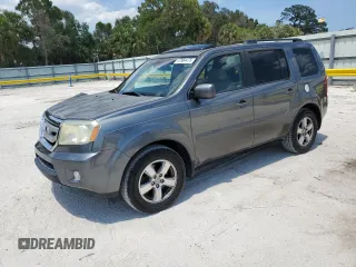 2011 Honda Pilot EX-L z VIN 5FNYF3H56BB040168, wystawiony jako Copart lot #57984475 z przebiegiem 180 055 mil mil oraz Szkoda całkowita • Salvage title. Historia ofert i sprzedaży dostępna na DreamBid. Obrazek 1.