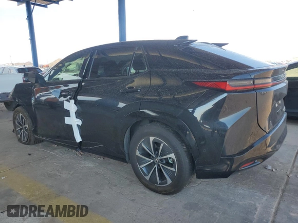 2023 Lexus RZ with VIN JTJAAAAB0PA015963, listed as a Copart auction lot 64261624 with 14,913 mi miles and Salvage Title. Bid and sale history available at carsss.com. Image 2.