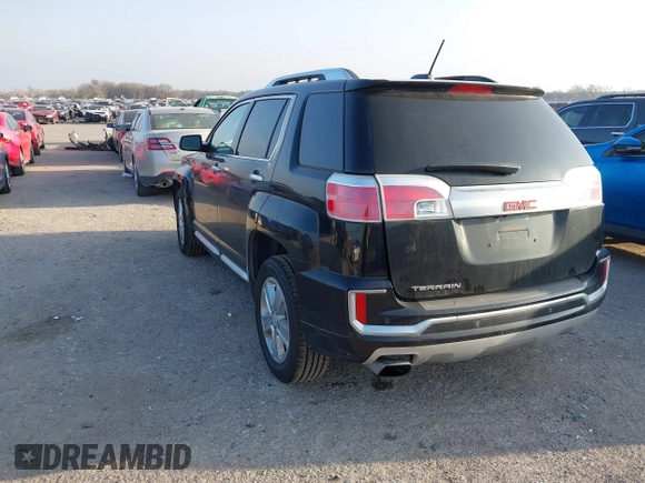 2017 GMC Terrain Denali z VIN 2GKALREK9H6138959, wystawiony jako IAAI lot #41798165 z przebiegiem 131 164 mil mil oraz . Historia ofert i sprzedaży dostępna na DreamBid. Obrazek 3.