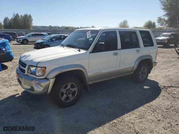 2000 Isuzu Trooper S with VIN JACDJ58X9Y7J09376, listed as a Copart auction lot 69318184 with 219,355 mi miles and Salvage Title. Bid and sale history available at carsss.com. Image 1.
