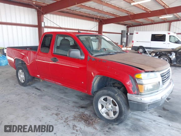 2008 GMC Canyon SLE1 with VIN 1GTDT19E088133433, listed as a IAAI auction lot 42759968 with 268,458 mi miles and . Bid and sale history available at DreamBid. Image 1.