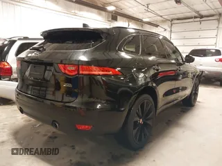 2018 Jaguar F-Pace 30t R-Sport with VIN SADCL2GX8JA281161, listed as a IAAI auction lot 41697529 with 81,242 mi miles and . Bid and sale history available at DreamBid. Image 4.