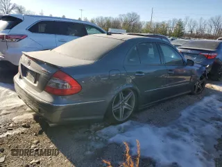 2007 Mercedes-Benz E 63 AMG with VIN WDBUF77X87B082522, listed as a Copart auction lot 42189345 with 78,835 mi miles and Salvage Title. Bid and sale history available at carsss.com. Image 3.