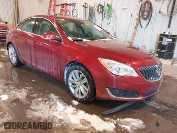 2014 Buick Regal with VIN 2G4GK5EX1E9309321, listed as a IAAI auction lot 41632909 with 108,459 mi miles and . Bid and sale history available at DreamBid. Image 1.