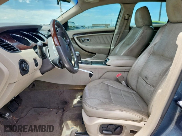 2010 Ford Taurus Limited with VIN 1FAHP2FW4AG116550, listed as a Copart auction lot 63428535 with Not provided miles and Clean title. Bid and sale history available at DreamBid. Image 7.