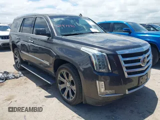 2015 Cadillac Escalade Premium with VIN 1GYS4CKJ3FR178360, listed as a IAAI auction lot 42194990 with 131,407 mi miles and . Bid and sale history available at DreamBid. Image 1.