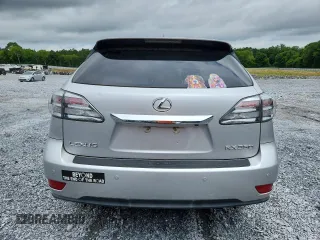 2010 Lexus RX 350 with VIN JTJZK1BA2A2407124, listed as a Copart auction lot 58036855 with 86,584 mi miles and Salvage title. Bid and sale history available at DreamBid. Image 6.
