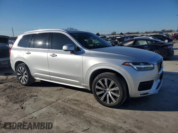 2020 Volvo XC90 Momentum with VIN YV4A221KXL1568925, listed as a Copart auction lot 45366285 with 74,840 mi miles and Salvage Title. Bid and sale history available at DreamBid. Image 4.