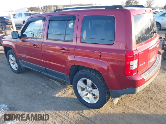 2013 Jeep Patriot Sport with VIN 1C4NJRBB5DD108697, listed as a IAAI auction lot 41374016 with 110,276 mi miles and . Bid and sale history available at carsss.com. Image 3.