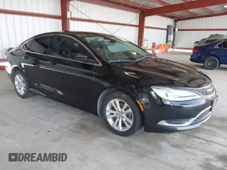 2015 Chrysler 200 Limited with VIN 1C3CCCAB9FN591600, listed as a IAAI auction lot 42047615 with 233,107 mi miles. Bid and sale history available at carsss.com. Image 1.