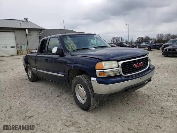 1999 GMC New Sierra 1500 SLE with VIN 1GTEK19T7XZ537974, listed as a Copart auction lot 45363854 with 264,069 mi miles and Non Repairable. Bid and sale history available at carsss.com. Image 22.
