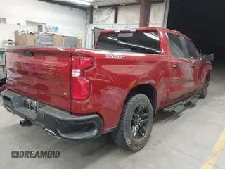 2021 Chevrolet Silverado 1500 LT Trail Boss with VIN 1GCPYFED8MZ167911, listed as a IAAI auction lot 41732808 with 34,903 mi miles and . Bid and sale history available at DreamBid. Image 4.
