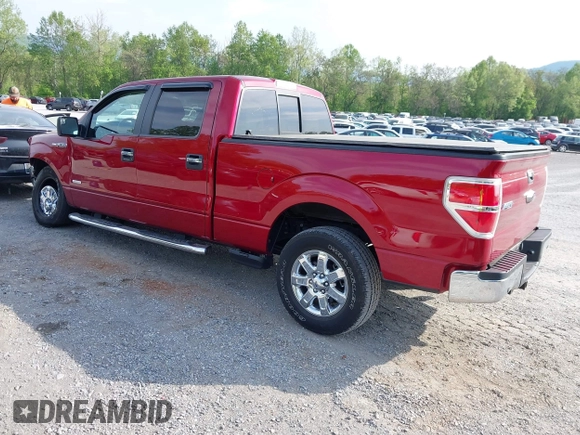 2013 Ford F-150 XL with VIN 1FTFW1ET1DFD31612, listed as a IAAI auction lot 42165526 with 33,817 mi miles and . Bid and sale history available at carsss.com. Image 3.