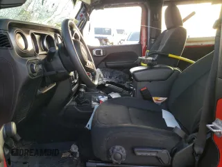 2021 Jeep Wrangler Sport with VIN 1C4GJXAG9MW614936, listed as a Copart auction lot 45460575 with Not Provided miles and Salvage Title. Bid and sale history available at DreamBid. Image 7.