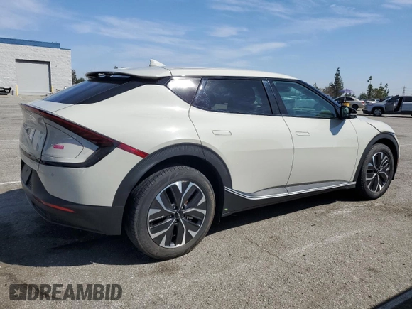 2024 Kia EV6 Wind with VIN KNDC3DLC8R5214848, listed as a Copart auction lot 50757915 with 2,997 mi miles and Salvage Title. Bid and sale history available at carsss.com. Image 3.