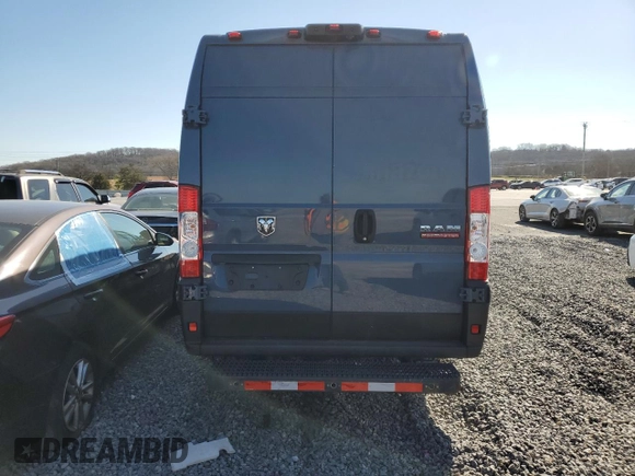 2020 Ram ProMaster Cargo with VIN 3C6URVJG1LE140156, listed as a Copart auction lot 47963185 with 50,845 mi miles and Clean Title. Bid and sale history available at carsss.com. Image 6.