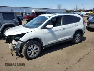 2013 Honda CR-V EX-L with VIN 5J6RM4H76DL048170, listed as a Copart auction lot 53349535 with 197,983 mi miles and Salvage Title. Bid and sale history available at carsss.com. Image 1.