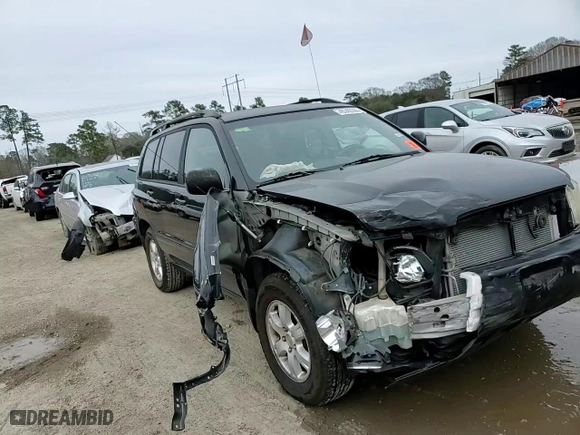 2002 Toyota Highlander with VIN JTEGF21A820060350, listed as a Copart auction lot 46342305 with 201,848 mi miles and Salvage Title. Bid and sale history available at carsss.com. Image 12.