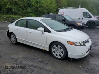 2006 Honda Civic LX z VIN 1HGFA16566L114075, wystawiony jako Copart lot #55794165 z przebiegiem 237 259 mil mil oraz Szkoda całkowita • Salvage title. Historia ofert i sprzedaży dostępna na DreamBid. Obrazek 4.