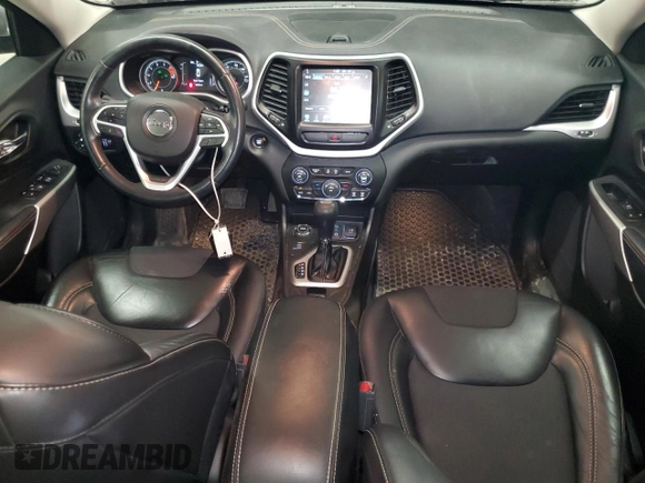 2018 Jeep Cherokee Latitude Plus with VIN 1C4PJMLX0JD562938, listed as a Copart auction lot 60708745 with 65,998 mi miles and Salvage title. Bid and sale history available at DreamBid. Image 8.