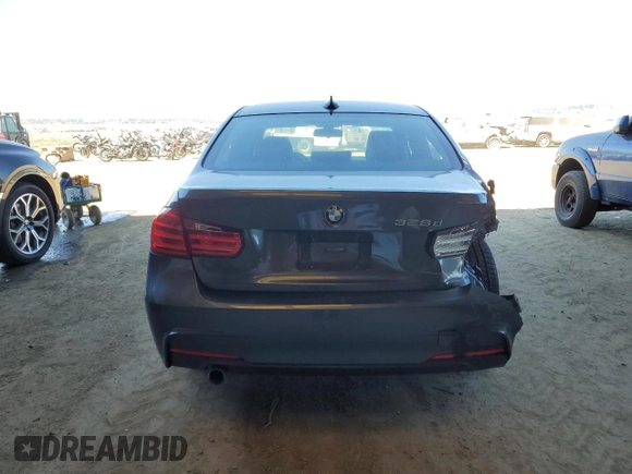 2015 BMW 3 Series 328d with VIN WBA3D3C54FK158510, listed as a Copart auction lot 50363855 with 102,969 mi miles and Clean title. Bid and sale history available at DreamBid. Image 6.