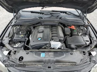 2008 BMW 5 Series 528i with VIN WBANU53588CT03677, listed as a Copart auction lot 49956525 with 183,194 mi miles and Salvage Title. Bid and sale history available at carsss.com. Image 11.