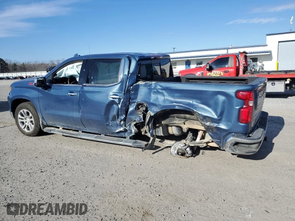 2024 Chevrolet Silverado 1500 LTZ with VIN 2GCUDGED6R1159035, listed as a Copart auction lot 87375594 with 30,331 mi miles and Salvage Title. Bid and sale history available at DreamBid. Image 2.