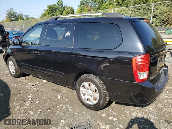 2010 Kia Sedona LX with VIN KNDMG4C38A6345852, listed as a Copart auction lot 68985594 with 146,469 mi miles and Salvage Title. Bid and sale history available at carsss.com. Image 2.