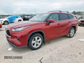 2020 Toyota Highlander LE z VIN 5TDBZRBH5LS515485, wystawiony jako Copart lot #62426155 z przebiegiem 100 089 mil mil oraz Szkoda całkowita • Salvage title. Historia ofert i sprzedaży dostępna na DreamBid. Obrazek 1.