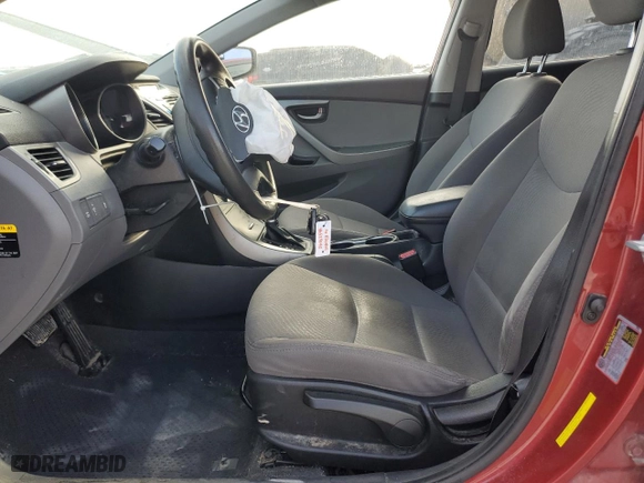 2016 Hyundai Elantra SE with VIN 5NPDH4AE3GH667086, listed as a Copart auction lot 46529045 with 138,200 mi miles and Salvage Title. Bid and sale history available at carsss.com. Image 7.
