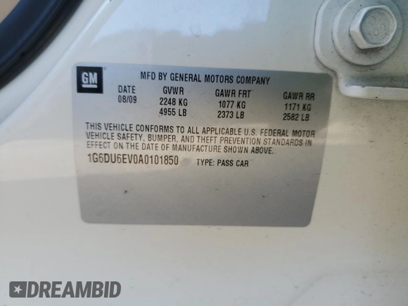 2010 Cadillac STS AWD z VIN 1G6DU6EV0A0101850, wystawiony jako Copart lot #83113264 z przebiegiem 103 491 mil mil oraz Szkoda całkowita • Salvage title. Historia ofert i sprzedaży dostępna na DreamBid. Obrazek 12.