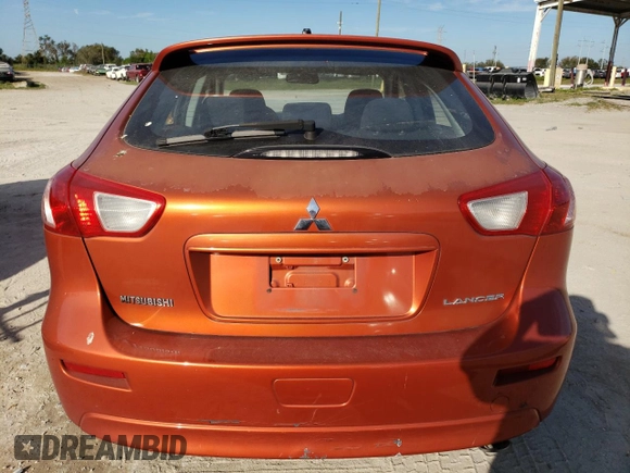 2010 Mitsubishi Lancer GTS with VIN JA32X8HW3AU009411, listed as a Copart auction lot 77786104 with 120,092 mi miles and Salvage Title. Bid and sale history available at carsss.com. Image 6.
