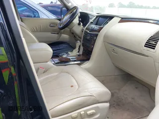 2011 Infiniti QX56 7-passenger with VIN JN8AZ2NF7B9502185, listed as a IAAI auction lot 42633171 with 213,363 mi miles and . Bid and sale history available at DreamBid. Image 5.