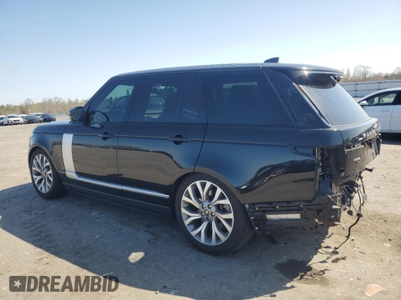 2020 Land Rover Range Rover z VIN SALGS4RY9LA576492, wystawiony jako Copart lot #50909745 z przebiegiem 64 313 mil mil oraz Szkoda całkowita • Salvage title. Historia ofert i sprzedaży dostępna na DreamBid. Obrazek 2.