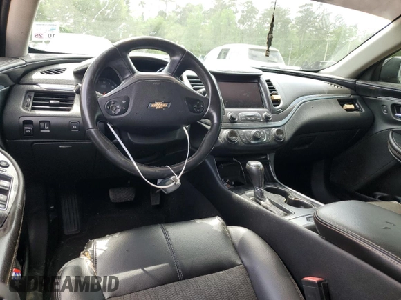 2017 Chevrolet Impala LT with VIN 2G1105S37H9154871, listed as a Copart auction lot 51824015 with 186,105 mi miles and Salvage Title. Bid and sale history available at DreamBid. Image 8.