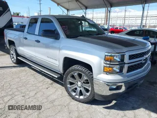 2015 Chevrolet Silverado 1500 LT with VIN 1GCRCREC4FZ231395, listed as a IAAI auction lot 41831339 with 143,137 mi miles. Bid and sale history available at carsss.com. Image 1.