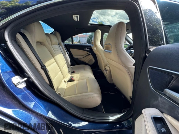 2017 Mercedes-Benz CLA 250 with VIN WDDSJ4GB3HN406508, listed as a Copart auction lot 64348553 with 56,164 mi miles and . Bid and sale history available at DreamBid. Image 6.