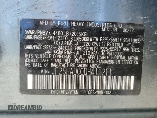 2013 Subaru Forester 2.5X Premium with VIN JF2SHADC0DH411211, listed as a Copart auction lot 44633735 with 138,823 mi miles and Salvage Title. Bid and sale history available at carsss.com. Image 15.