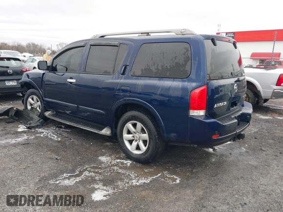 2010 Nissan Armada Titanium z VIN 5N1BA0ND2AN619989, wystawiony jako IAAI lot #41516441 z przebiegiem 161 744 mil mil oraz . Historia ofert i sprzedaży dostępna na DreamBid. Obrazek 3.