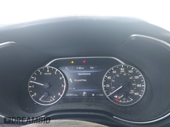 2017 Nissan Maxima S with VIN 1N4AA6AP2HC367322, listed as a IAAI auction lot 42012073 with 116,497 mi miles and . Bid and sale history available at DreamBid. Image 7.