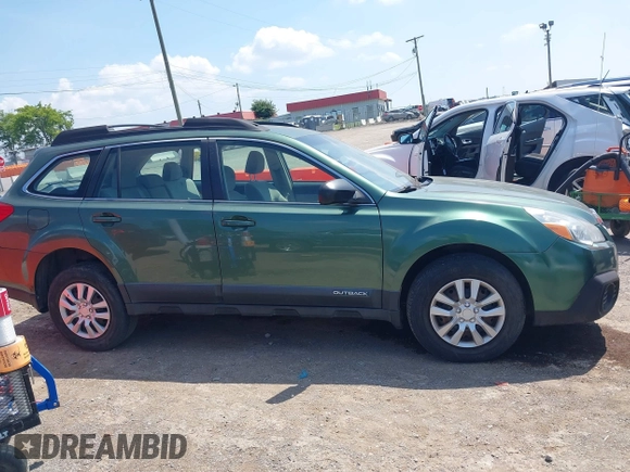 2013 Subaru Outback 2.5i with VIN 4S4BRCAC3D3264905, listed as a IAAI auction lot 42825698 with 118,504 mi miles and . Bid and sale history available at DreamBid. Image 13.