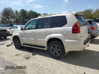2003 Lexus GX 470 with VIN JTJBT20X430003896, listed as a Copart auction lot 53808295 with 163,376 mi miles and Salvage Title. Bid and sale history available at carsss.com. Image 2.
