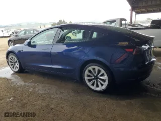 2023 Tesla Model 3 with VIN 5YJ3E1EA3PF450467, listed as a Copart auction lot 46667865 with 125,069 mi miles and Clean Title. Bid and sale history available at carsss.com. Image 2.